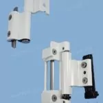 Ручка ригельная с замком для алюминиевых окон