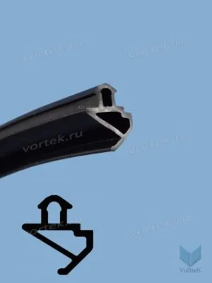 Уплотнитель KBE 228 PF усиленный EPDM